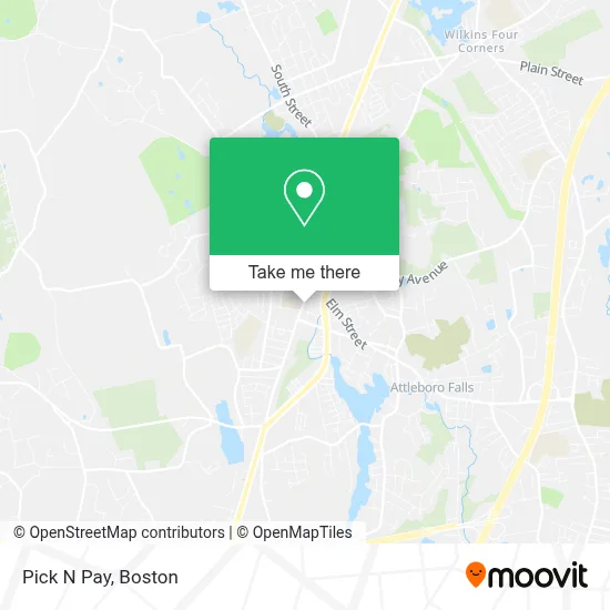 Pick N Pay map