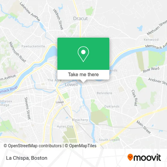 La Chispa map