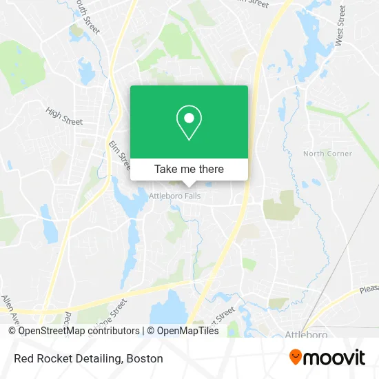 Red Rocket Detailing map