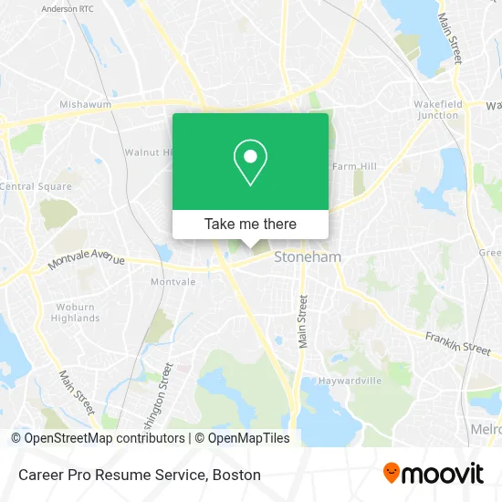 Career Pro Resume Service map