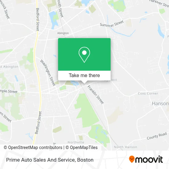 Prime Auto Sales And Service map