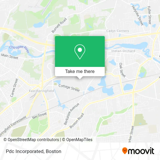 Pdc Incorporated map