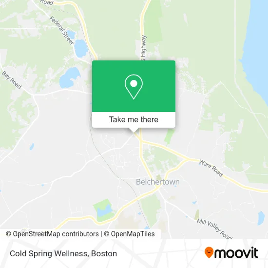 Cold Spring Wellness map