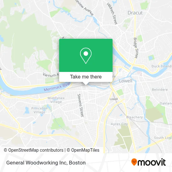 General Woodworking Inc map
