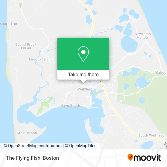 The Flying Fish map