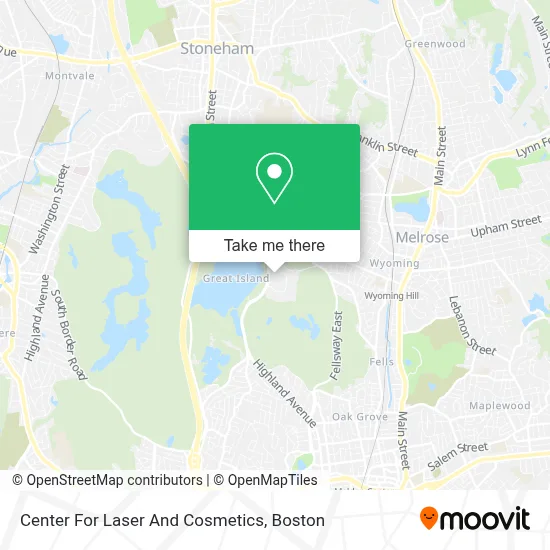 Center For Laser And Cosmetics map
