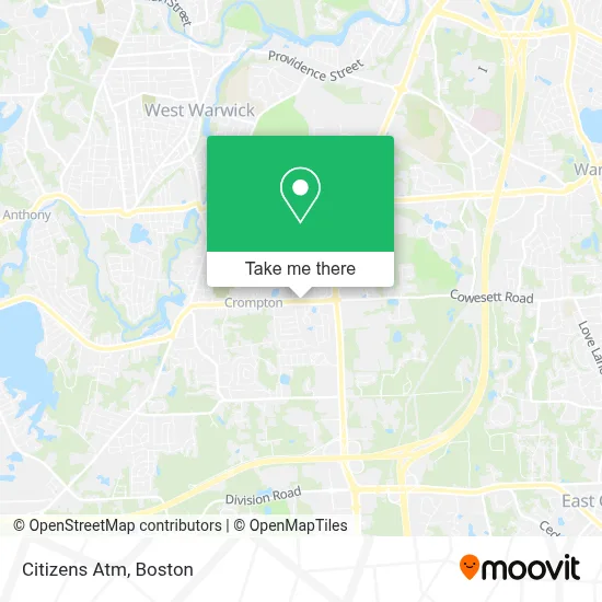 Citizens Atm map