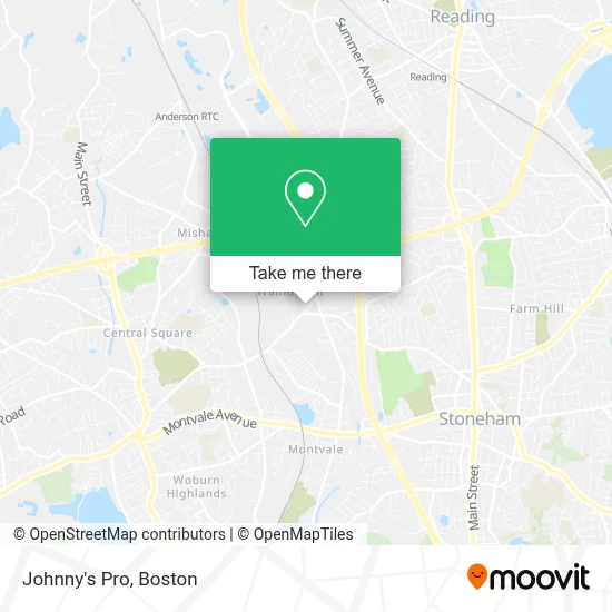 Johnny's Pro map