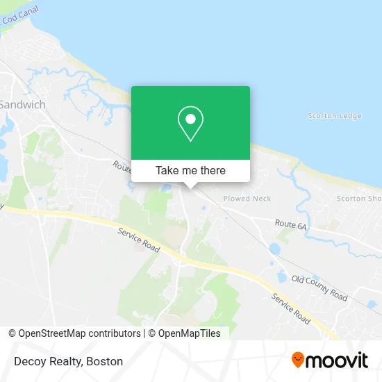 Decoy Realty map