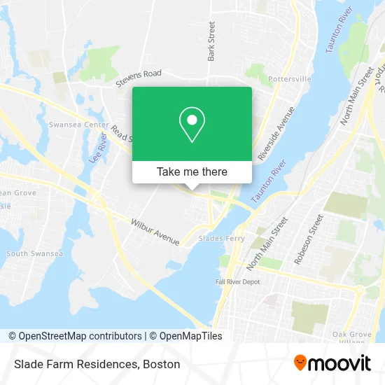 Slade Farm Residences map