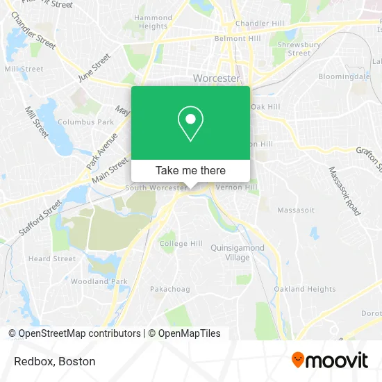 Redbox map