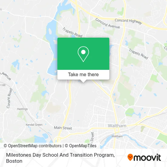 Milestones Day School And Transition Program map