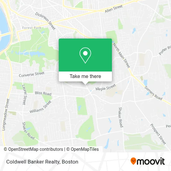Coldwell Banker Realty map