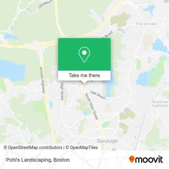 Pohl's Landscaping map
