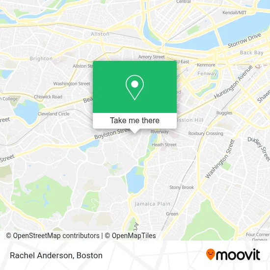 Rachel Anderson map