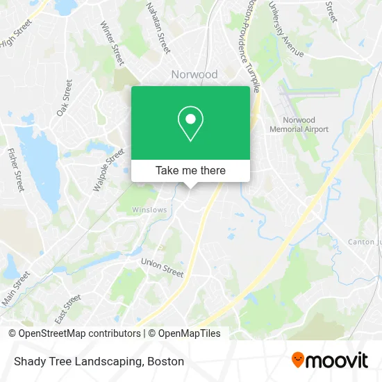 Shady Tree Landscaping map