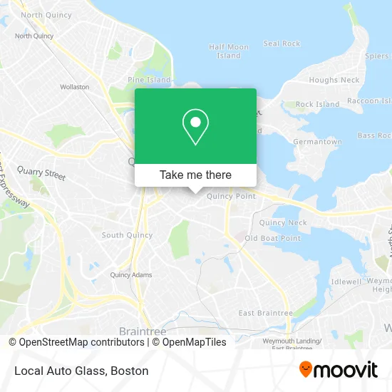 Local Auto Glass map