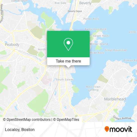 Localoy map