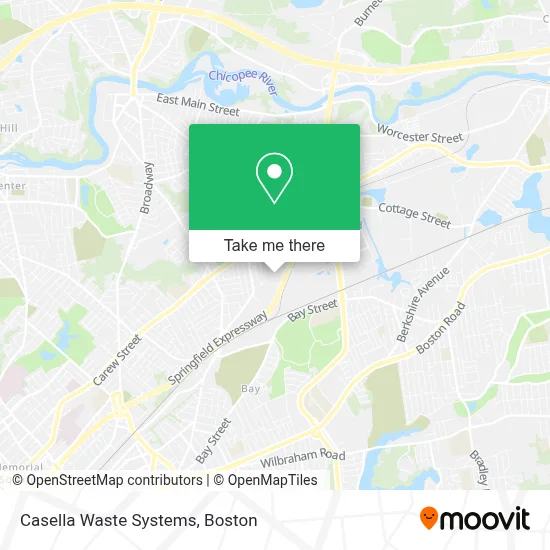 Casella Waste Systems map