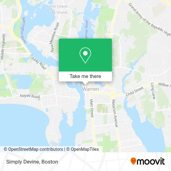 Simply Devine map