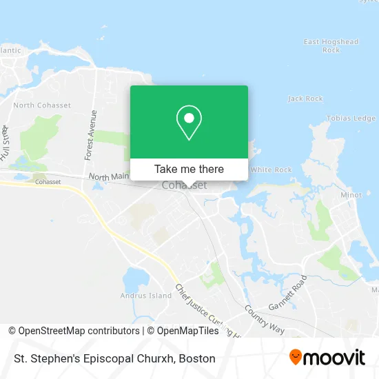 St. Stephen's Episcopal Churxh map