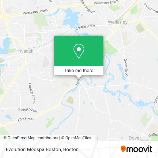 Evolution Medspa Boston map