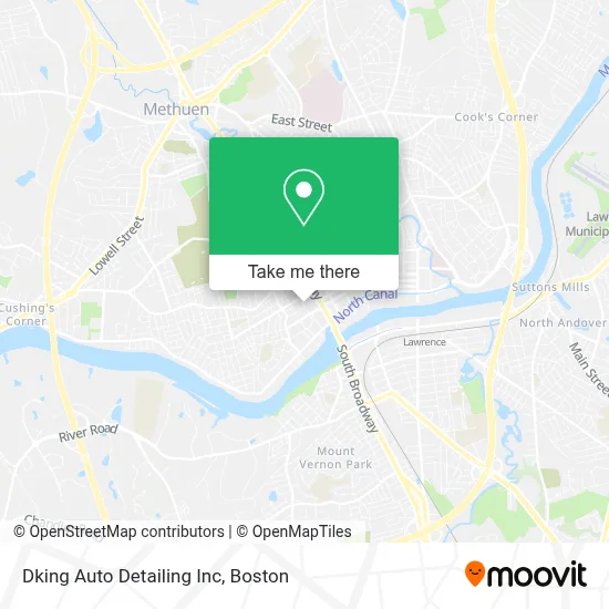 Dking Auto Detailing Inc map