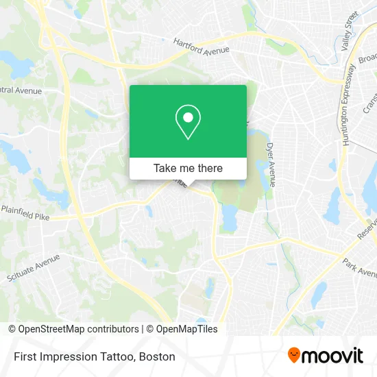 First Impression Tattoo map