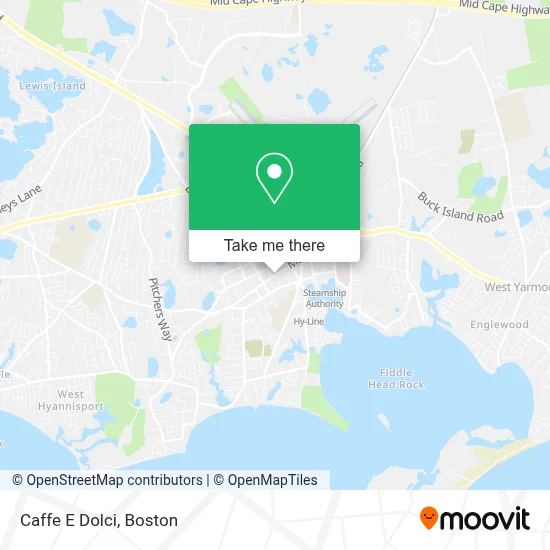 Caffe E Dolci map