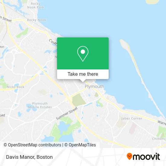 Davis Manor map