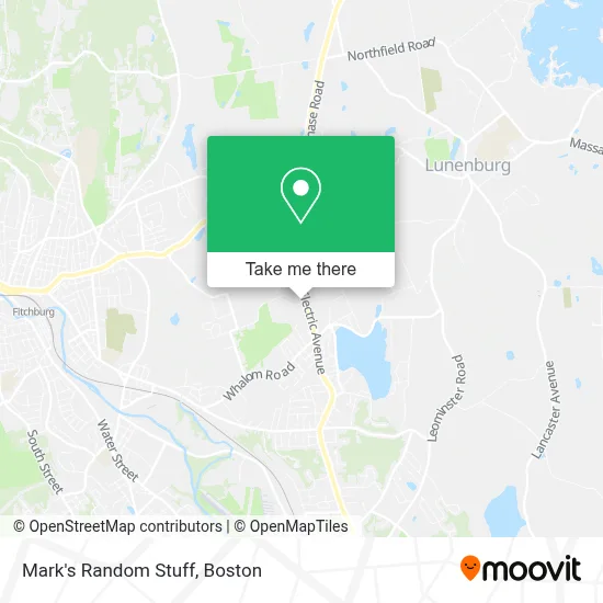 Mark's Random Stuff map