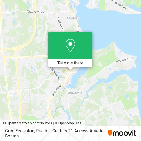 Greg Eccleston, Realtor- Century 21 Access America map