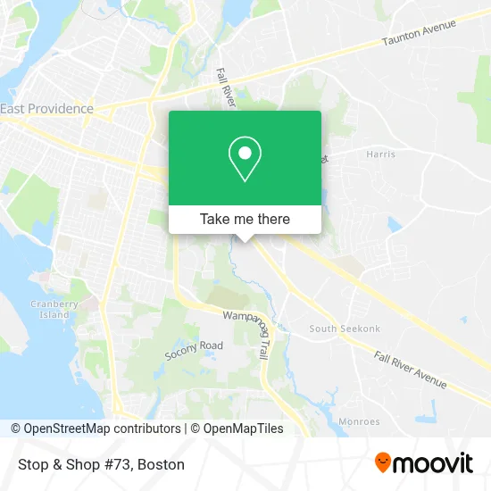 Stop & Shop #73 map