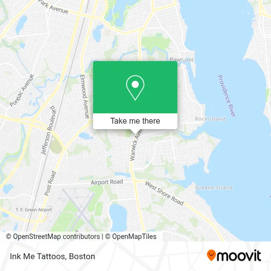 Ink Me Tattoos map