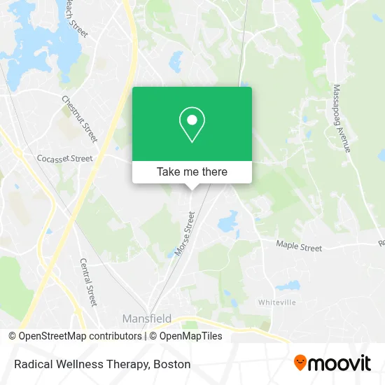 Radical Wellness Therapy map