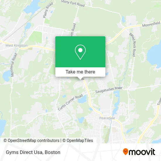Gyms Direct Usa map