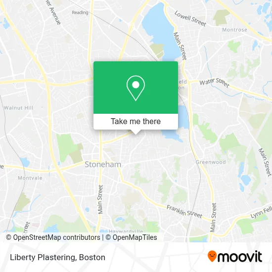 Liberty Plastering map