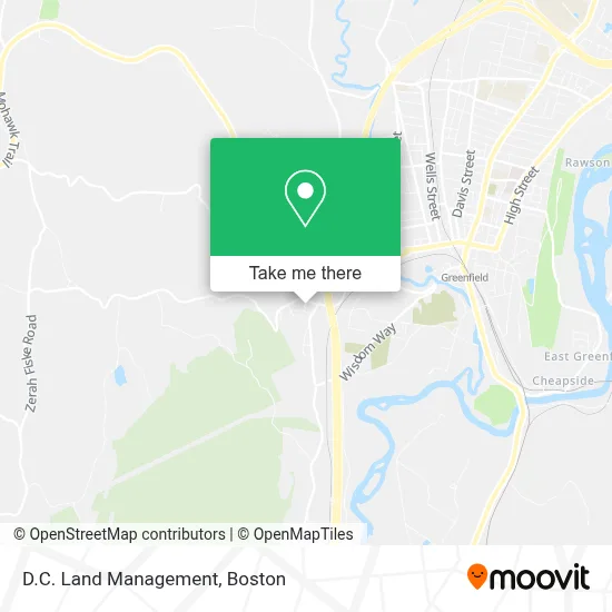 D.C. Land Management map