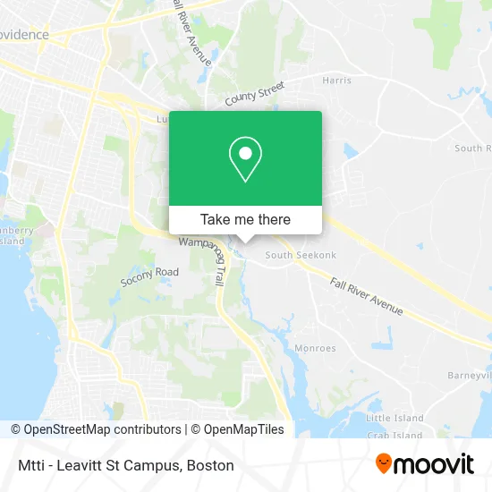 Mtti - Leavitt St Campus map