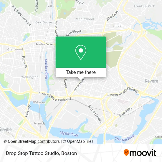 Drop Stop Tattoo Studio map