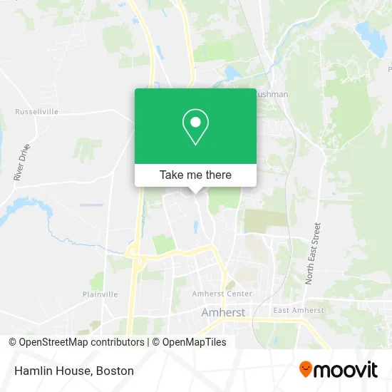 Hamlin House map