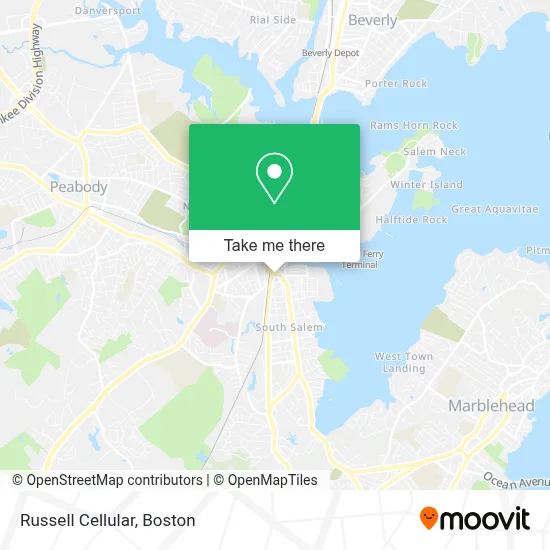 Russell Cellular map