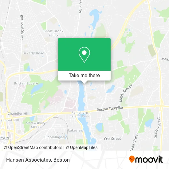 Hansen Associates map
