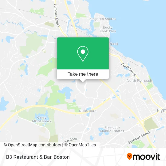 B3 Restaurant & Bar map