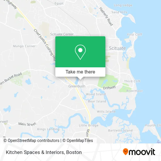 Kitchen Spaces & Interiors map