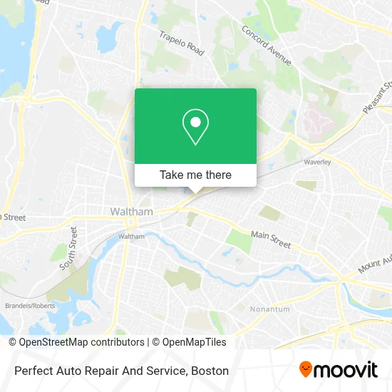 Perfect Auto Repair And Service map