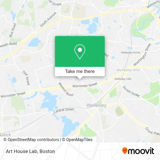 Art House Lab map
