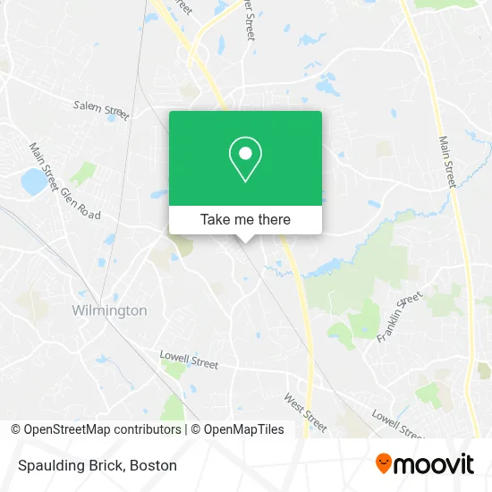 Spaulding Brick map
