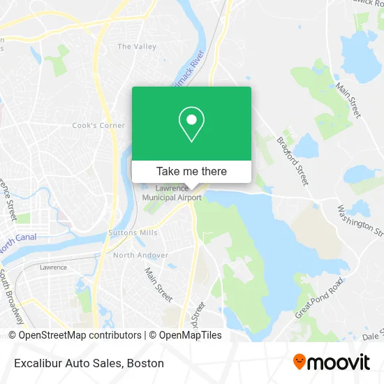 Excalibur Auto Sales map
