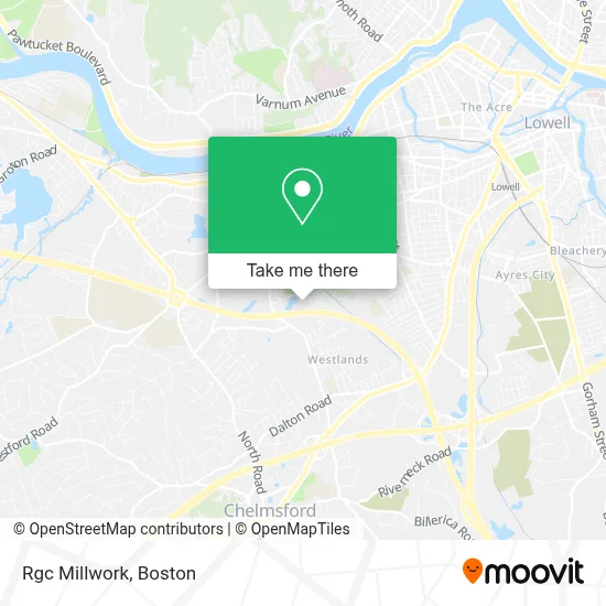 Rgc Millwork map